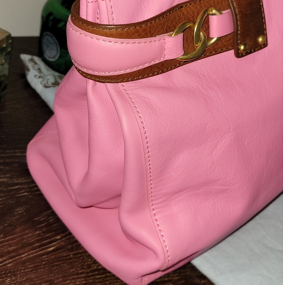 Super rare Y2k huge Juicy Couture pink burgundy bag - Picture 7 of 16